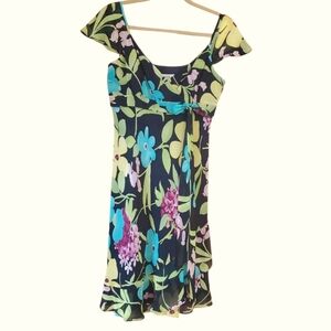 Nine West Floral Cocktail/Party Dress Size 6
